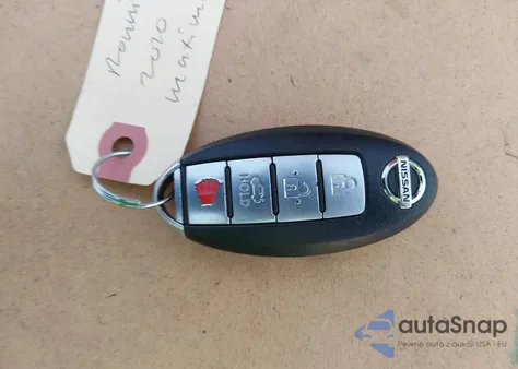 2010 Nissan Maxima 3.5 Sv from USA, damaged, VIN 1N4AA5APXAC846815